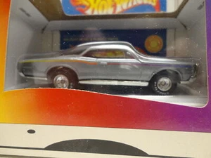 Pontiac GTO Silver VARI 1967 Hot Wheels LEXMARK '67 con neumáticos de goma real RR - Imagen 1 de 3