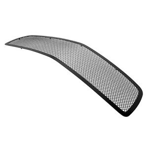 Fits 2005-2010 Dodge Charger Black Stainless Mesh Grille Insert