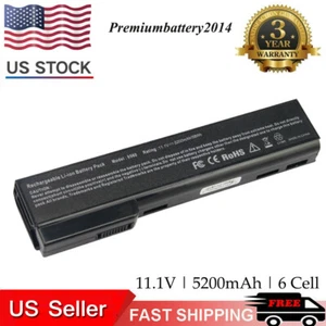 Battery for HP EliteBook 8460W 8460P 8560P 8470P ProBook 6560b 6460b 6360b CC06P - Picture 1 of 11