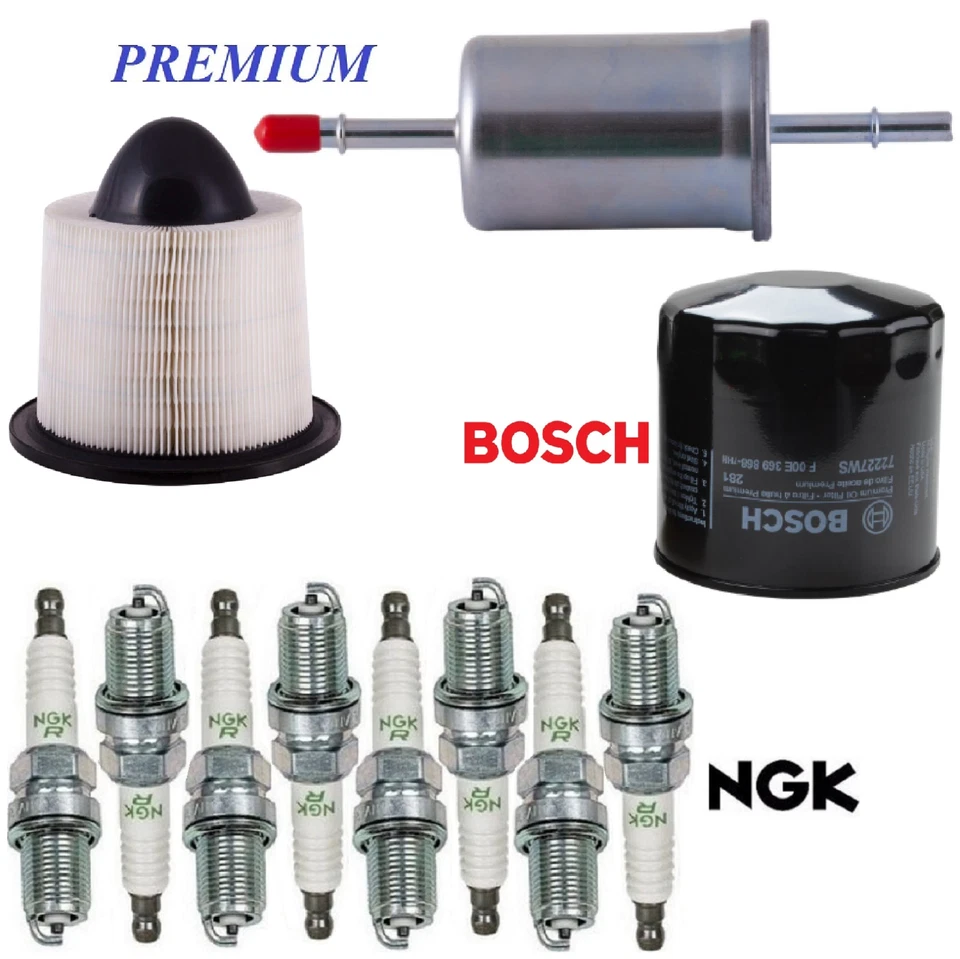 Kit de afinación filtros bujía para Ford E-150 V8 4,6 L y 5,4 L 2003-2008 Foto 1 de 1