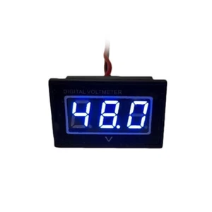 48V Golf Cart Digital Volt Meter Battery Gauge Club Car EZGO Yamaha 48 Volt BLUE - Picture 1 of 2