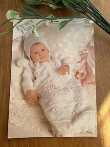 beautiful DK baby’s Sleeping Bag knitting pattern 16-18 inch’s - Picture 1 of 1