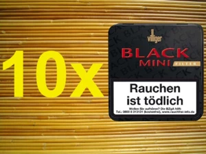 10 x Villiger Black Mini Filter Zigarillos 10 x 20 Stück Cigarillos - Bild 1 von 1