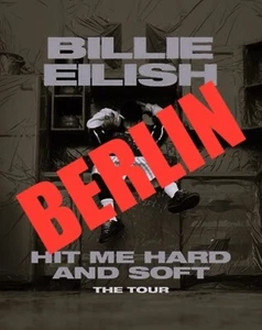 Billie Eilish Ticket Berlin 09.05.25 Premium Seat • Block 103 Reihe 9 - Bild 1 von 3