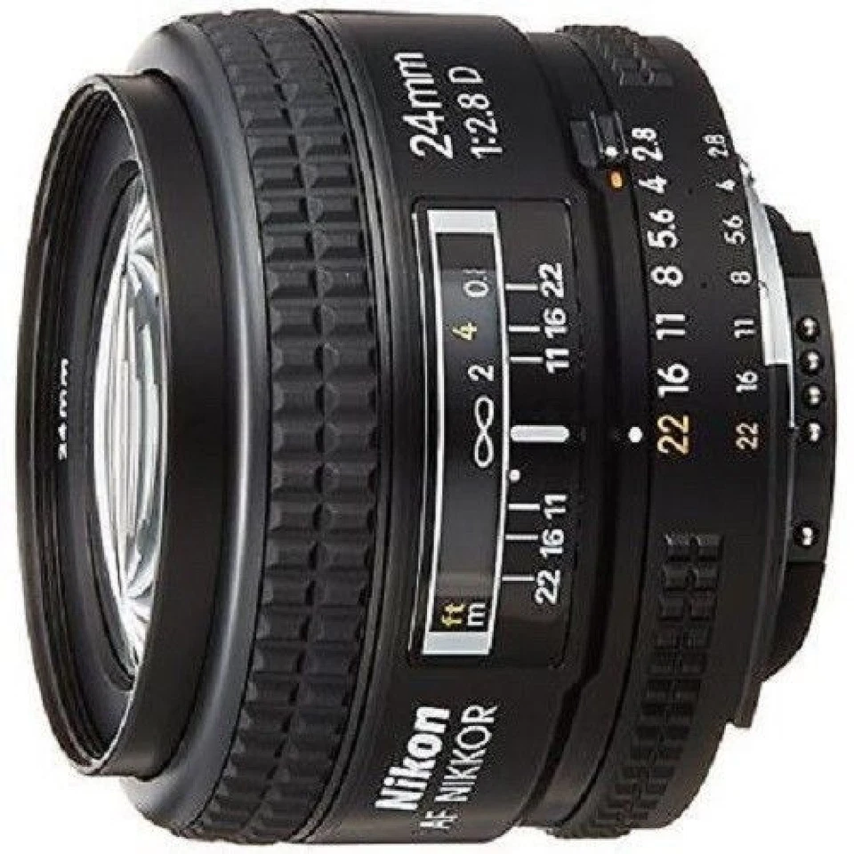 USED Nikon AF FX NIKKOR 24mm f/2.8D Excellent FREE SHIPPING - Image 1 of 1
