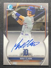 2023 Bowman Draft - Chrome Prospect Autographs #CDA-MC Max Clark 1st (AU, RC)