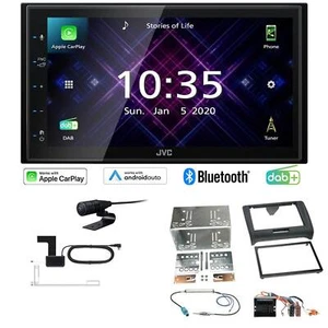 JVC Autoradio Apple CarPlay Android DAB+ für Audi TT 2006-2014 schwarz Teilaktiv - Bild 1 von 8