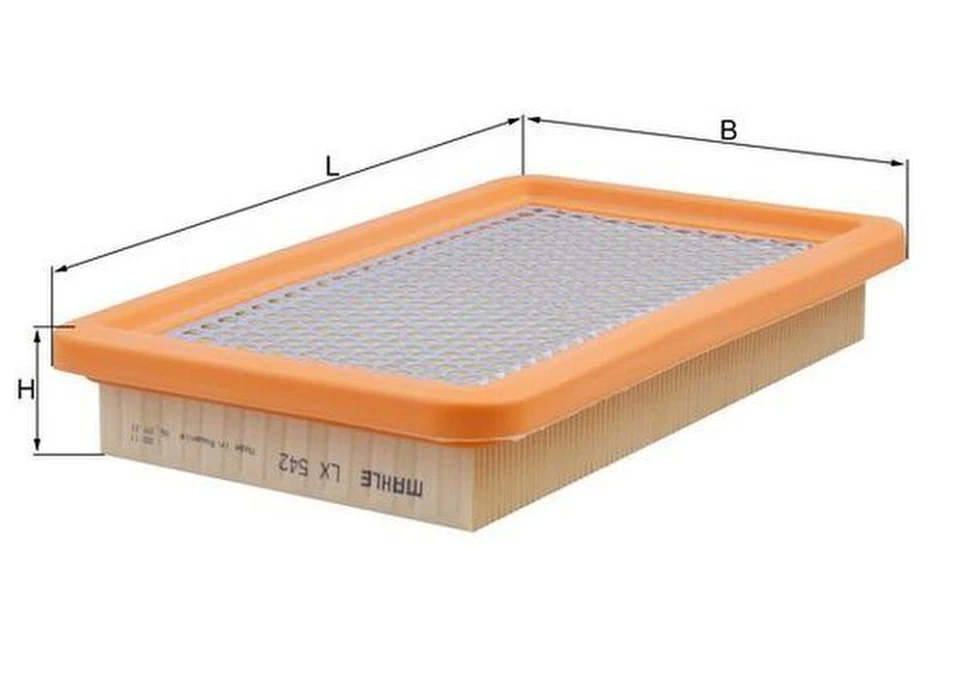 Filtro De Aire MAHLE Para MAZDA 626 V Station Wagon (GW) - Imagen 1 de 1