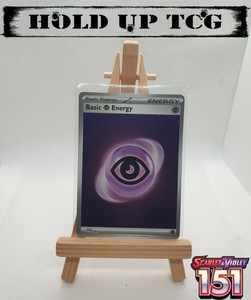 Pokémon TCG Scarlet & Violet 151 Psychic Energy Holo Rare SVE 005 Pack Fresh
