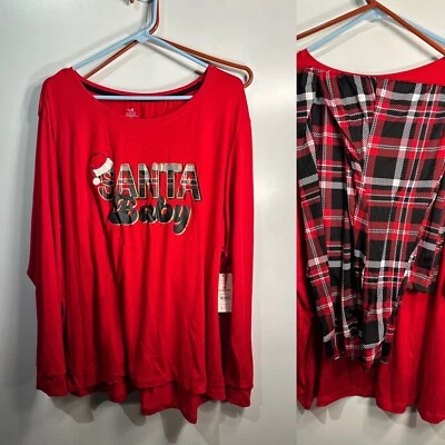 Secret Treasures Mujer Pijama Ropa de Dormir Camisa y Pantalones Talla 3X XXXL 22W 24W Foto 1 de 4