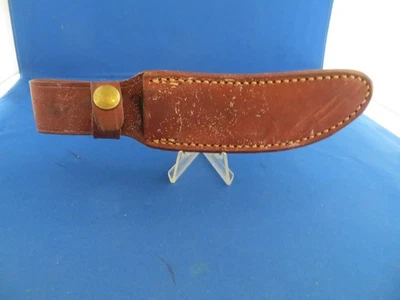 Funda de cuero vintage para cuchillo de caza Schrade 153 Foto 1 de 4
