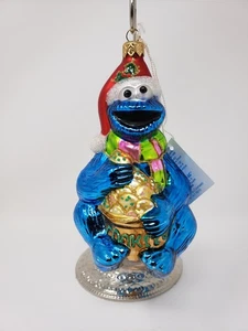 Kurt S Adler POLONAISE Krümelmonster Weihnachtsschmuck - NEU - ETIKETT - BOX - Bild 1 von 10