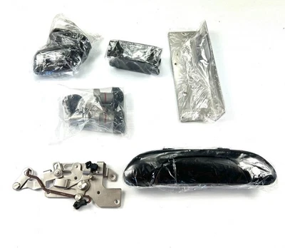 ALPHA CMX Canopy Lock Set Rear Handle + 2 Side Lift Up Door Window Locks HardTop - Image 1 of 4