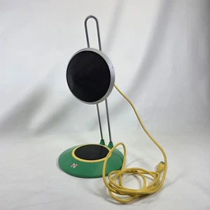 Neat Widget Desktop Microphone USB Adjustable Podcast Speaker Green Skype Voice - Picture 1 of 10