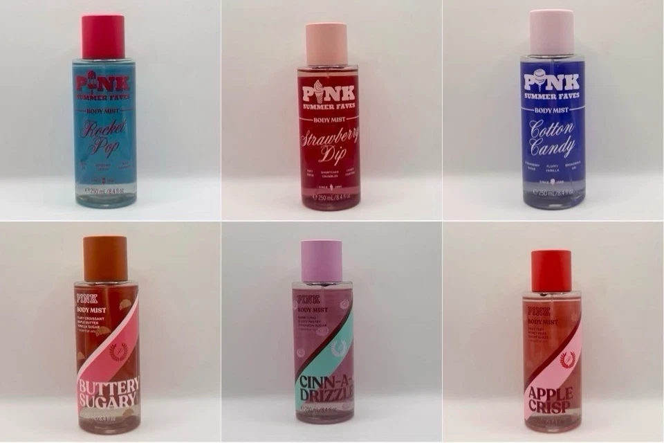 Nuevo Victoria's Secret Rosa Fragancia Body Mist Variedad 8.4 fl oz - ¡Elige el aroma! Foto 1 de 1