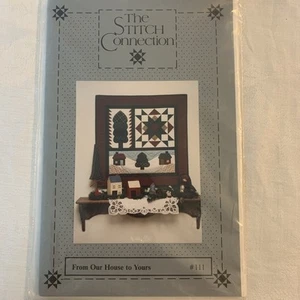 The Stitch Connection Quilt Pattern Home Sweet Home 111 28" - Picture 1 of 3