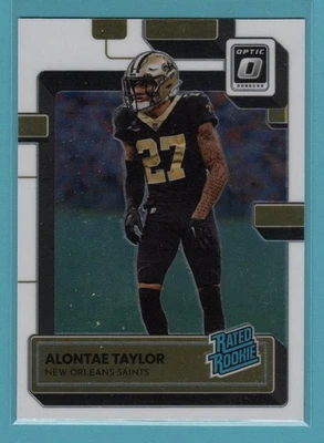 2022 Donruss Optic #300 Alontae Taylor RC - Image 1 of 2