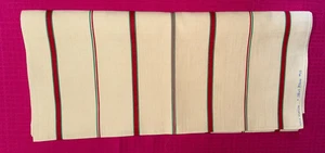 Tissu ancien pour torchons pur lin Fleur Bleue  larg 60 cm x H 300  cm D086 - Picture 1 of 6