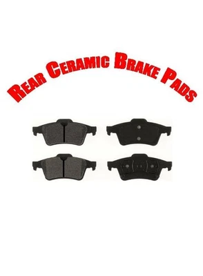 Pastilhas de freio traseiras de cerâmica Chevrolet Vectra Mazda 3 Volvo S40 V50 Saab 9-3 - Imagem 1 de 4