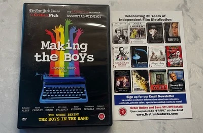 Making the Boys (DVD, 2011) w/ Insert TESTED - Image 1 of 4