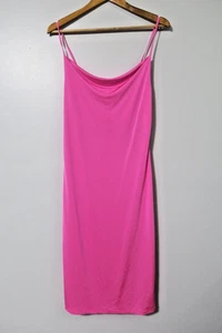 L'agence Women's Solid Pink Sleeveless Stretch Dress Size 2 - Picture 1 of 5