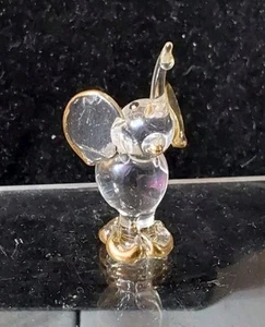 Swarovski Kristall Iris Bogen Elefant Kopf hoch 1,5x,75 Schreibtisch Regal Sitter Figur - Bild 1 von 6