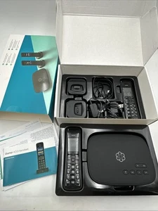 Ooma Telo Air 2 Internet Home Phone Service with 2 Cordless Handsets - Photo 1/24