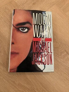 MOONWALK By Michael Jackson Factory Signed 1998 Edition Hardcover CN-5889 - Picture 1 of 8