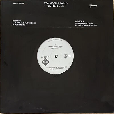 Transgenic Tools – Butterflies 2x12” Vinyls Trance Promo 2001 VERY GOOD Foto 1 de 3