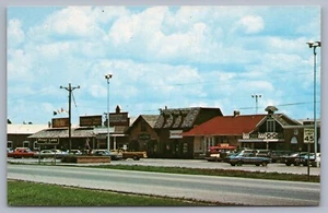 Postal del centro comercial Brooksville Prior Lake, Minnesota años 60 - Imagen 1 de 2