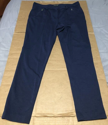 Pantalones de mujer FOCUS 2000 de colección - azules - bolsillos - cremallera - talla 12 Foto 1 de 4