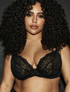 Ann Summers Sexy Lace Fuller Bust DD+ Non Padded Unpadded Bra Black 32-44 DD-H - Picture 1 of 9