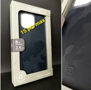 Incipio cru. Protective Magsafe Case iPhone 15 Pro Max (6.7") Navy Camo - Zdjęcie 1 z 5