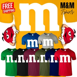 M Halloween Navidad Para hombres Divertida Camiseta M Disfraz Parejas Fiesta EE. UU. Regalo Camiseta - Imagen 1 de 11