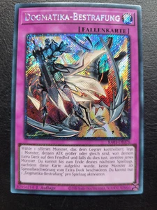 Yu-Gi-Oh Karte Dogamtika - Bestrafung RA01-DE076 1. Auflage platinum secret rare - Bild 1 von 2