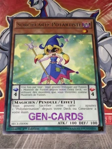 Carte Yu Gi Oh SORCIECARTE POTARTISTE SECE-FR006 - Picture 1 of 1