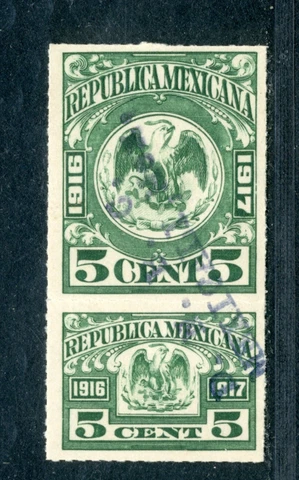 Mexico Revenues, Baja California State, 5c, BC21, op D.N.B.C., MEXICALI MEX Cover