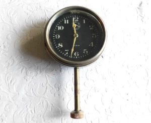 1927 VINTAGE ELGIN 8 DAY AUTOMOBILE CAR CLOCK - RUNS ! - Picture 1 of 13