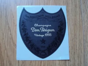CHAMPAGNER ETIKETT DOM PERIGNON 1993 - Bild 1 von 1