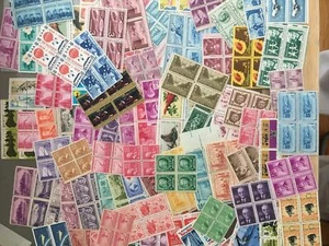 A group of 500 blocks of 4  1c 2c 3c 4c 5c 6c 7c & 8c 10c   MNH OG nice mixed - Picture 1 of 1