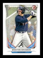 2014 Bowman Draft 1st Bowman #DP28 Braxton Davidson
