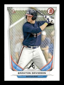 2014 Bowman Draft 1st Bowman #DP28 Braxton Davidson
