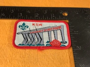 O2-25 BOY SCOUTS OF AMERICA PATCH - CATARACT SCOUT PARK AUSTRALIA - Picture 1 of 2