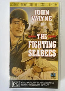 The Fighting Seabees John Wayne (1999) VHS Tape Video Cassette, Sealed, War - Bild 1 von 9