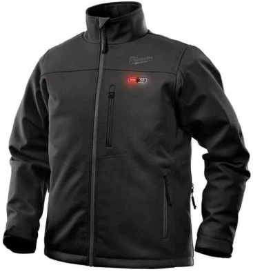 Milwaukee 204B-20L M12 12V Heated Toughshell Jacket Black X-Large NO Battery - Image 1 of 2