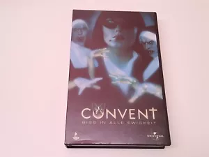 Convent - Biss in alle Ewigkeit Uncut VHS German PAL Video Großbox Mike Mendez - Bild 1 von 5
