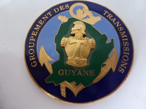 medaille  groupement des transmissions guyane medaille 300 ex - Picture 1 of 2