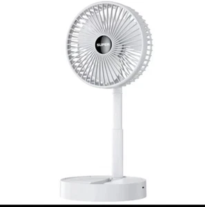 USB Electric 6 inch Fan Telescopic Folding Small Fan USB Charging Office Home - Picture 1 of 7