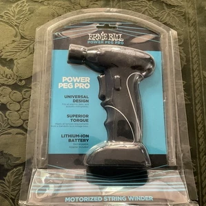Ernie Ball 4117 Power Peg Pro motorisierter Saitenwickler wiederaufladbar schwarz NEU - Bild 1 von 9