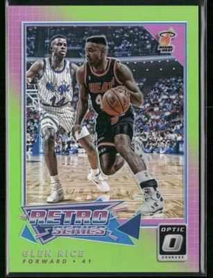 2017-18 Panini Donruss 光学复古系列石灰绿色 Prizm /175 Glen Rice #10 — 第 1/2 张图片